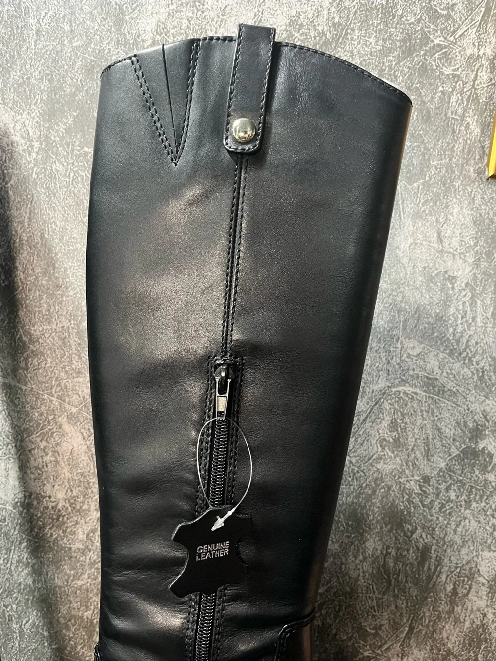INC International Concepts Black Over-the-Knee Riding Boots